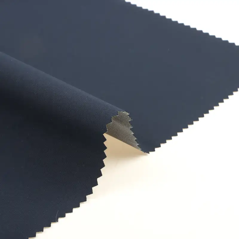 China Fabric for Pants,Jackets,Skirt,Hoodie,Trench Coat Polyester Pongee Synthetic Woven Fabric Polyester Navy color buy from China wholesaler bulk order at wholesale price free worldwide shipping Alibaba