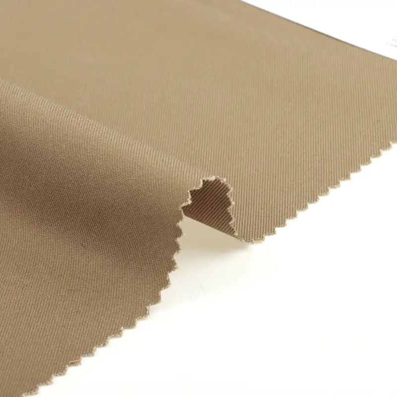 China Fabric for Pants,Blazer,Skirt,Skirt  TC Twill Woven Blended Fabric Polyester Cotton Beige color buy from China wholesaler bulk order at wholesale price free worldwide shipping Alibaba