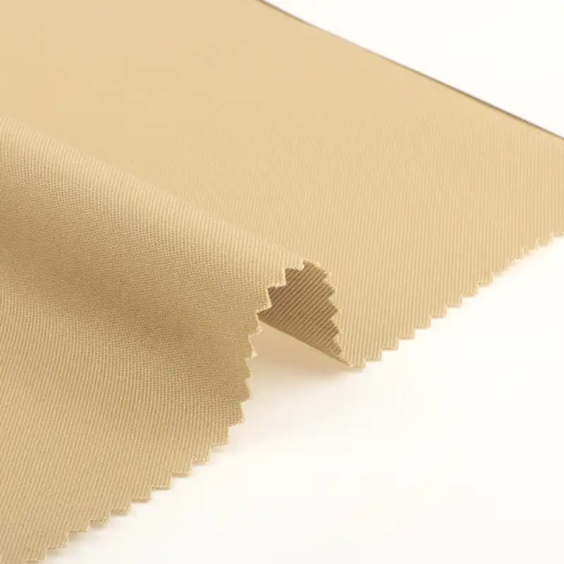 China Fabric for Shirt,Pants,Jackets,Trench Coat Cotton Twill Natural Woven Fabric Cotton khaki color buy from China wholesaler bulk order at wholesale price free worldwide shipping Alibaba