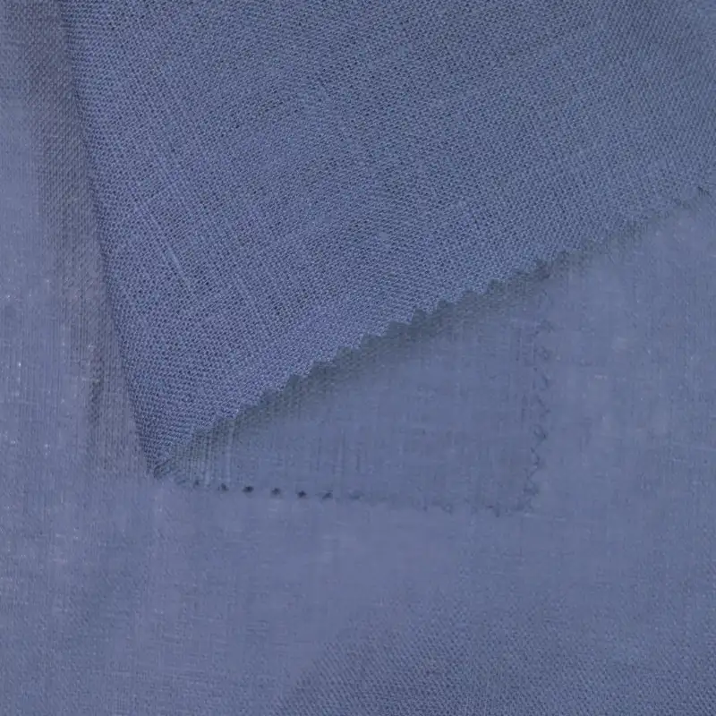 China Fabric for Shirt,Pants,Skirt  Linen Plain Natural Woven Fabric Linen BLUE color buy from China wholesaler bulk order at wholesale price free worldwide shipping Alibaba