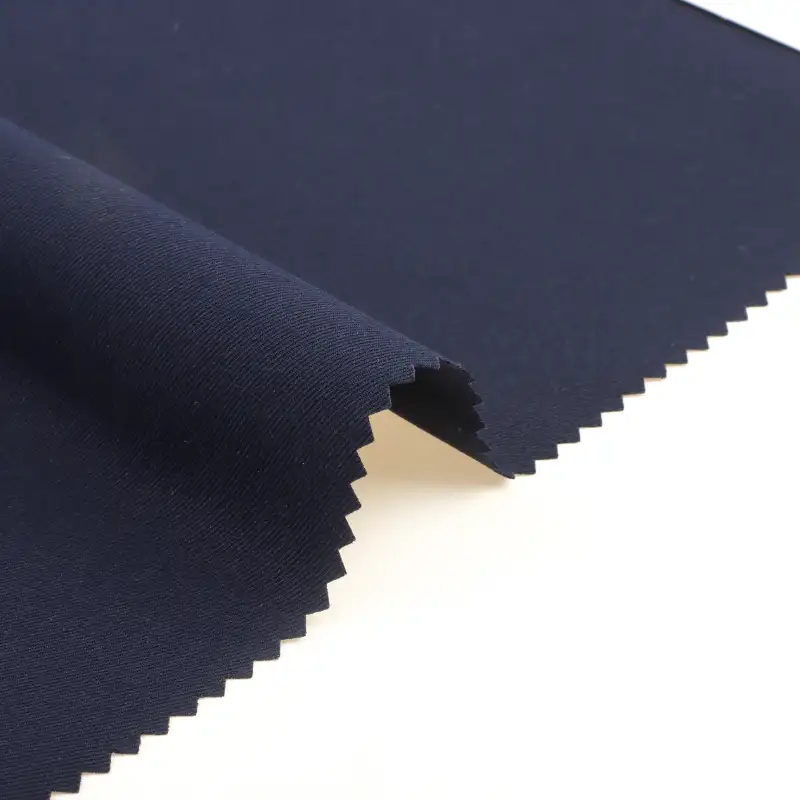 China Fabric for Jackets,Trench Coat,Padded Jacket Polyester Imitation Cotton Fabric Synthetic Woven Fabric Polyester navy color buy from China wholesaler bulk order at wholesale price free worldwide shipping Alibaba