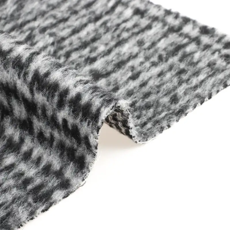 China Fabric for Overcoat,Skirt ,Waist coat Woolen Overcoat Woolen Other black-white color buy from China wholesaler bulk order at wholesale price free worldwide shipping Alibaba