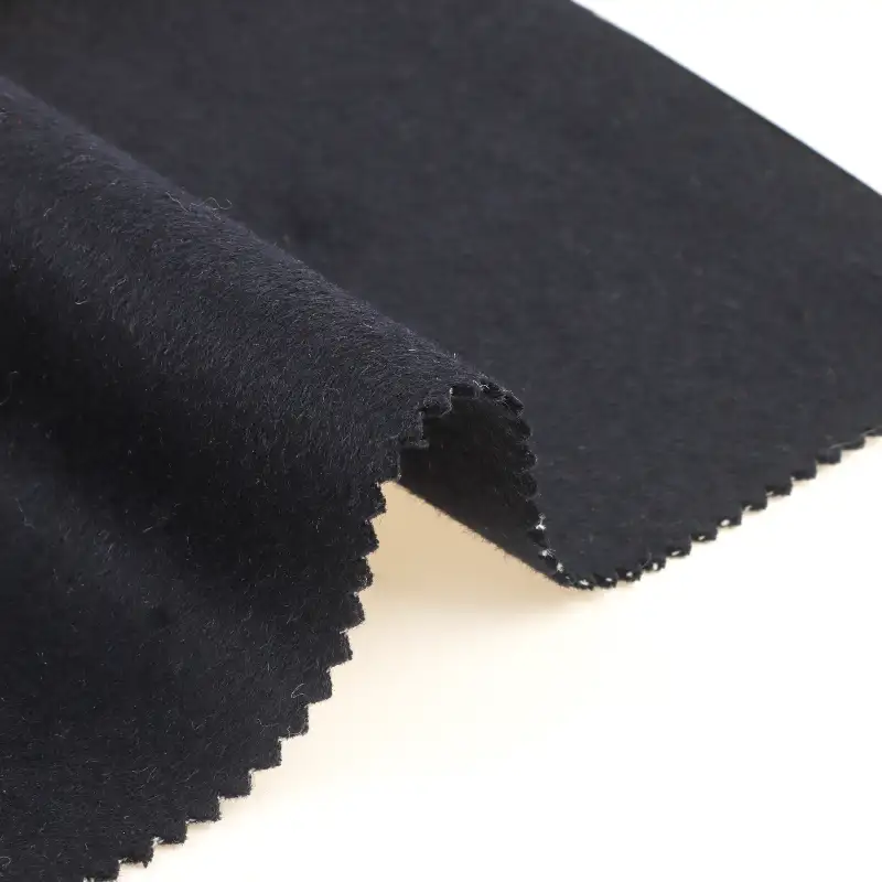 China Fabric for Pants,Suit Trouser,Overcoat,Suit,Skirt ,Waist coat Melton Woolen Wool Navy color buy from China wholesaler bulk order at wholesale price free worldwide shipping Alibaba
