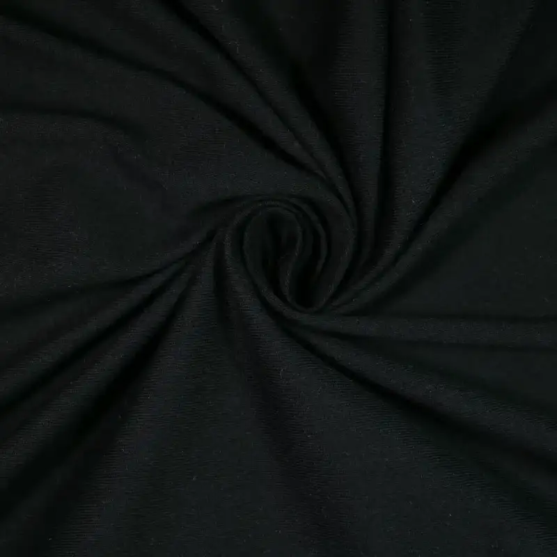 China Fabric for T-Shirt,Backless Beach Dress,Tank Wrap Midi Dress Single Jersey Knit Fabric Cotton black color buy from China wholesaler bulk order at wholesale price free worldwide shipping Alibaba