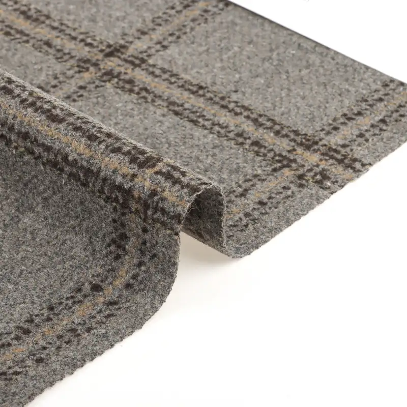 China Fabric for Suit Trouser,Blazer,Overcoat,Suit,Skirt  Woolen Tweed Woolen Wool Other check color buy from China wholesaler bulk order at wholesale price free worldwide shipping Alibaba