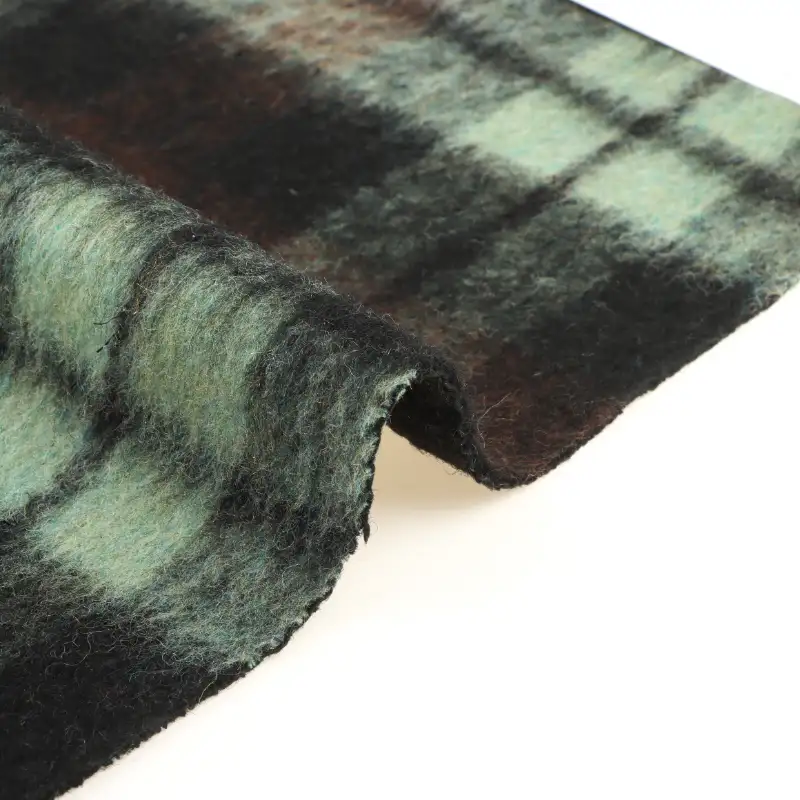 China Fabric for Jackets,Blazer,Overcoat,Skirt  Woolen Overcoat Woolen Wool Other check color buy from China wholesaler bulk order at wholesale price free worldwide shipping Alibaba