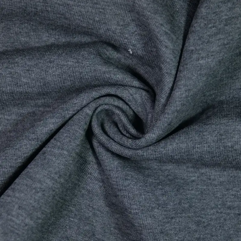 China Fabric for Pants,Shorts,T-shirt ,Sweatshirt Rib Knit Fabric Cotton PET grey color buy from China wholesaler bulk order at wholesale price free worldwide shipping Alibaba