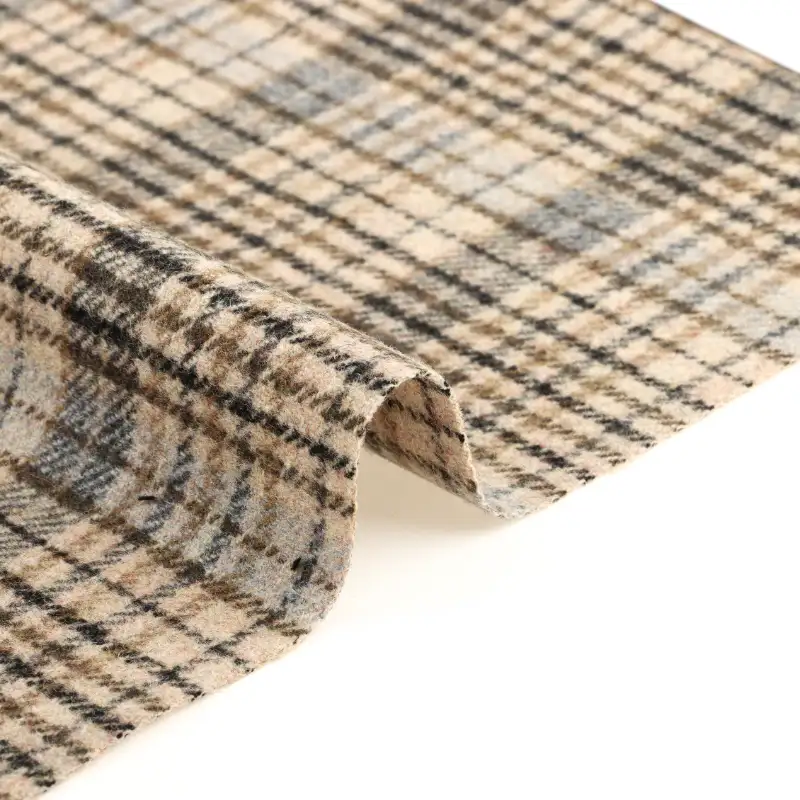 China Fabric for Jackets,Trench Coat,Overcoat,Suit Woolen Tweed Woolen Polyester Wool Other check color buy from China wholesaler bulk order at wholesale price free worldwide shipping Alibaba