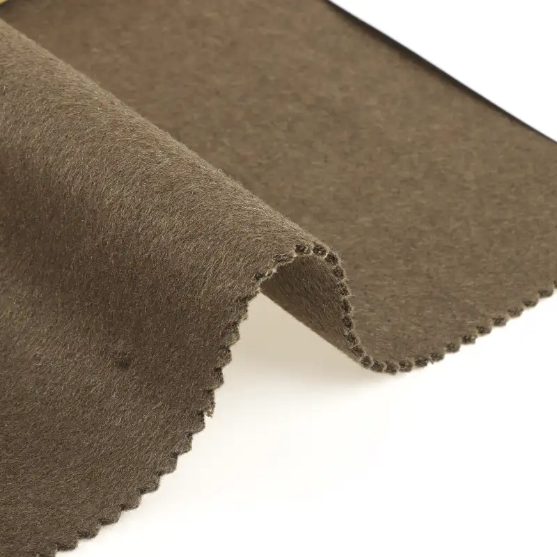 China Fabric for Overcoat,Skirt  Woolen Overcoat Woolen Wool Other Brown color buy from China wholesaler bulk order at wholesale price free worldwide shipping Alibaba