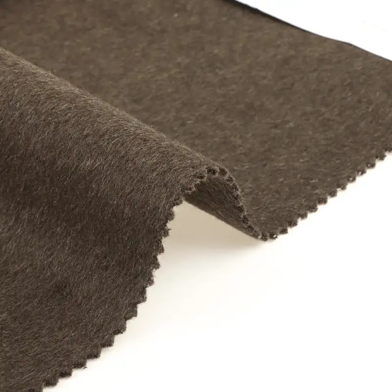 China Fabric for Overcoat,Skirt  Woolen Overcoat Woolen Wool Other Brown color buy from China wholesaler bulk order at wholesale price free worldwide shipping Alibaba