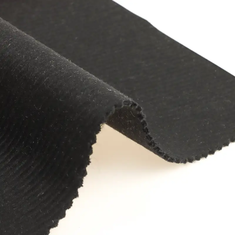 China Fabric for Jackets,Blazer,Overcoat,Skirt  Woolen Twill Woolen Wool Other Black color buy from China wholesaler bulk order at wholesale price free worldwide shipping Alibaba