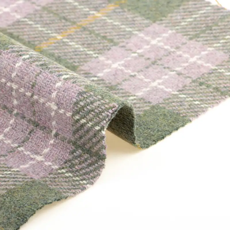 China Fabric for Blazer,Overcoat,Skirt  Woolen Tweed Woolen Other Wool check color buy from China wholesaler bulk order at wholesale price free worldwide shipping Alibaba