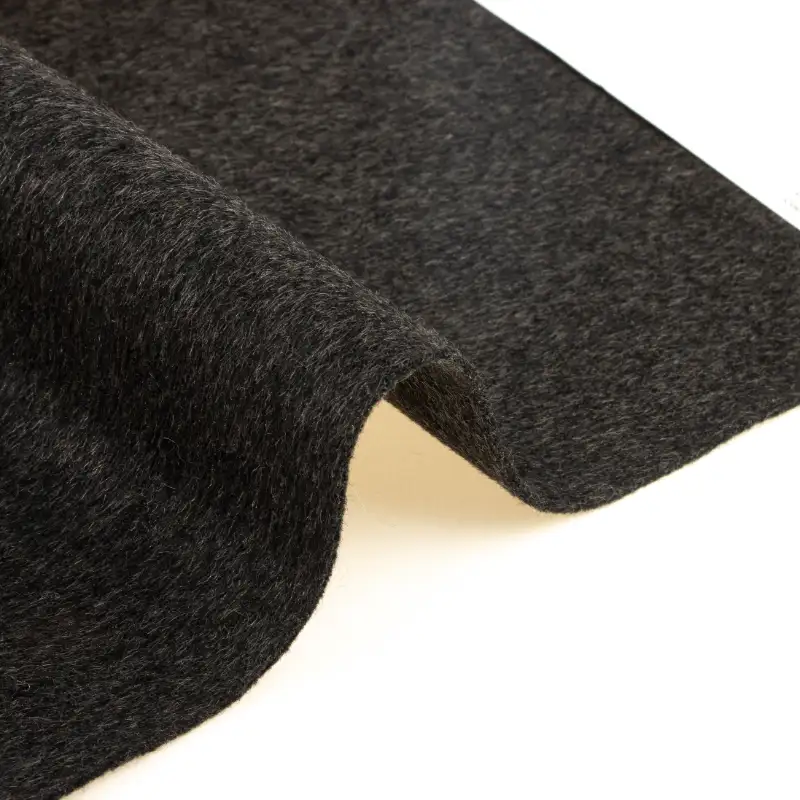China Fabric for Blazer,Overcoat,Skirt  Woolen Overcoat Woolen Wool Other Charcoal color buy from China wholesaler bulk order at wholesale price free worldwide shipping Alibaba