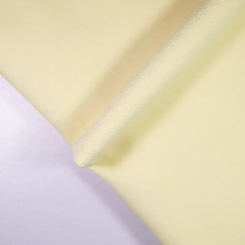 China Fabric for Blazer,Jogger,Overcoat,Knitted Jacket  Scuba Knit Fabric Polyester Spandex yellow color buy from China wholesaler bulk order at wholesale price free worldwide shipping Alibaba