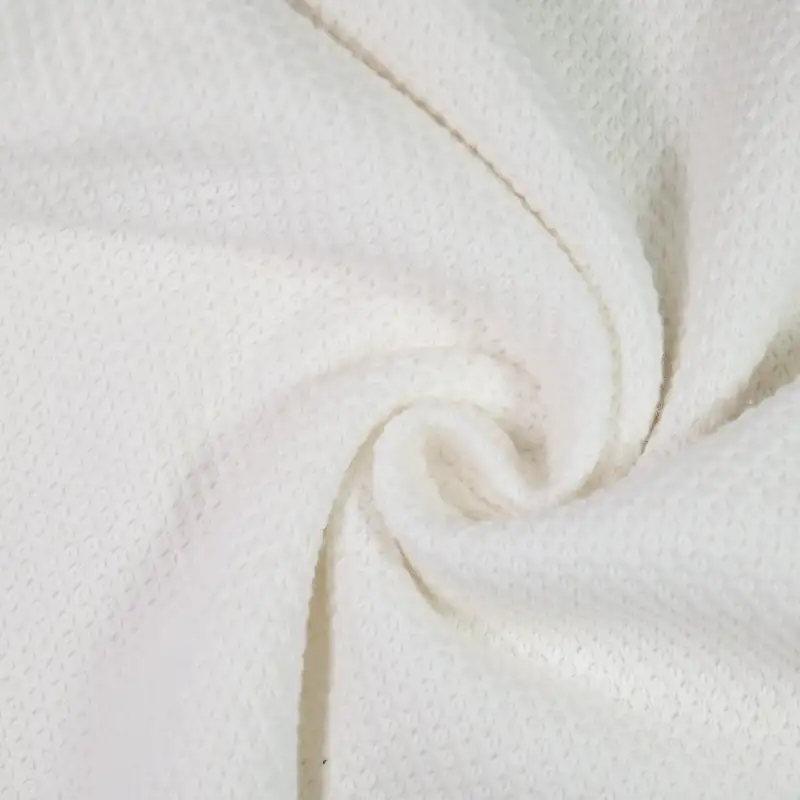 China Fabric for Sweatshirt,Kids Peter Pan Collar Sleeveless Sweatshirt Jacquard Knit Fabric Cotton Polyester Rayon white color buy from China wholesaler bulk order at wholesale price free worldwide shipping Alibaba