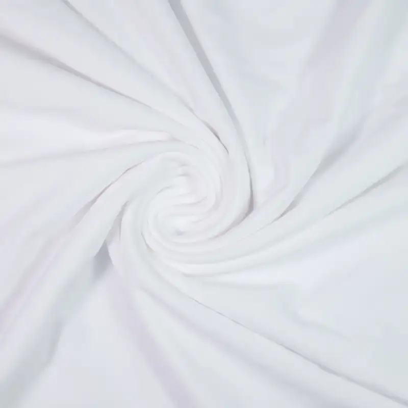 China Fabric for T-Shirt,Strap Midi Dress,Tank Midi Dress Single Jersey Knit Fabric Rayon Poly Lactic Acid（PLA) Silk white color buy from China wholesaler bulk order at wholesale price free worldwide shipping Alibaba