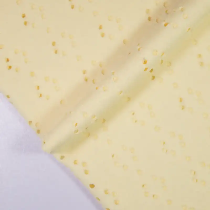 China Fabric for Single Button Cardigan (Sweater Jacquard Knit Fabric Polyester Spandex yellow color buy from China wholesaler bulk order at wholesale price free worldwide shipping Alibaba