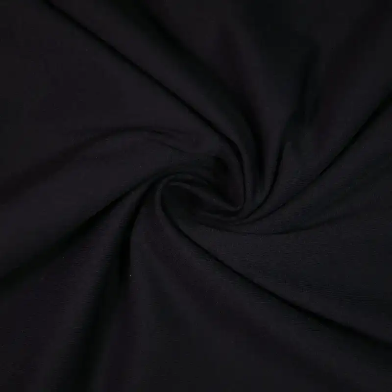 China Fabric for Yoga Clothes,Tracksuits Double Cloth/Layer Fabric Knit Fabric Nylon Spandex Black color buy from China wholesaler bulk order at wholesale price free worldwide shipping Alibaba