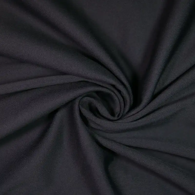 China Fabric for Jackets,Yoga Clothes,Yoga Pants,Tracksuits,Sports Bras Double-side fleece Knit Fabric Polyester Spandex Black color buy from China wholesaler bulk order at wholesale price free worldwide shipping Alibaba