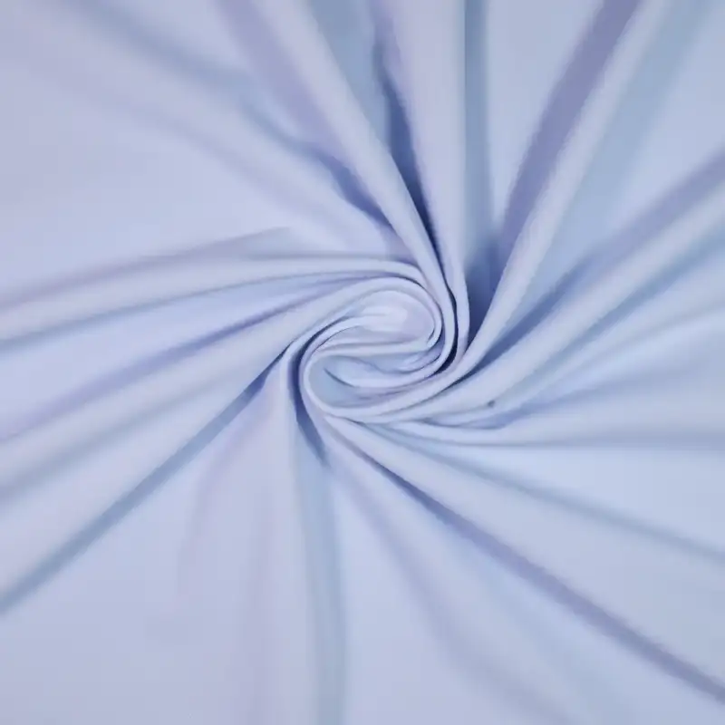 China Fabric for T-Shirt,Skirt,Leggings,Yoga Clothes Four-way Stretch (Bi-Stretch) Knit Fabric Nylon Spandex Blue color buy from China wholesaler bulk order at wholesale price free worldwide shipping Alibaba