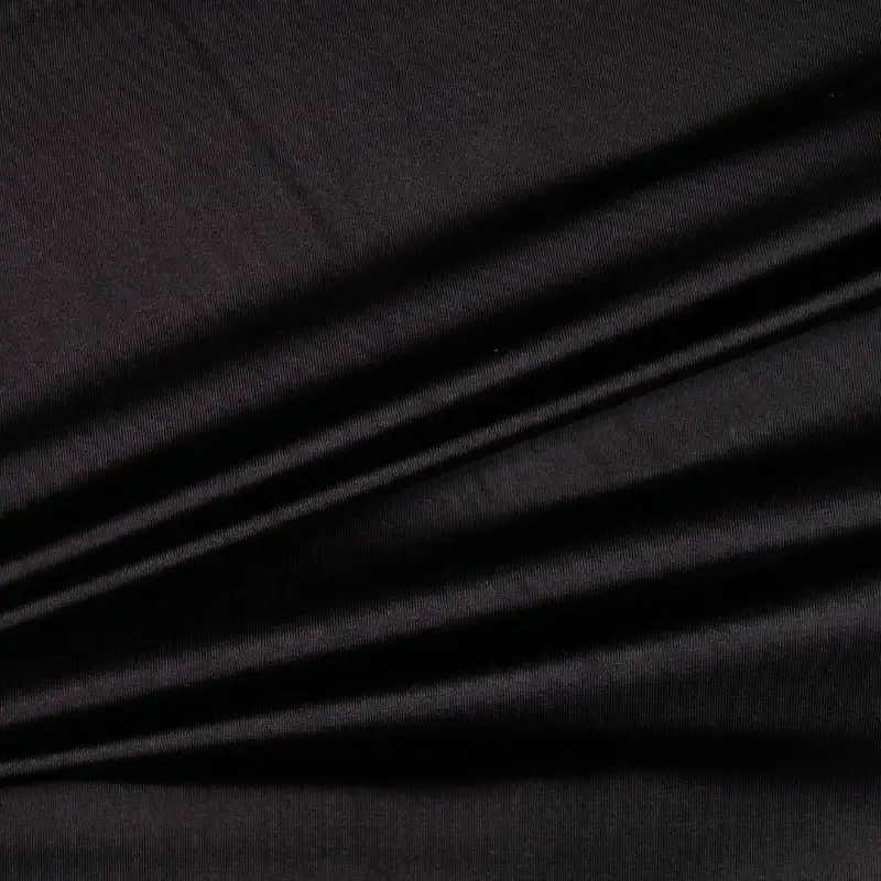 China Fabric for Yoga Clothes,Yoga Pants,Tracksuits,Swim shorts Tricot Knit Fabric Nylon Spandex Black color buy from China wholesaler bulk order at wholesale price free worldwide shipping Alibaba