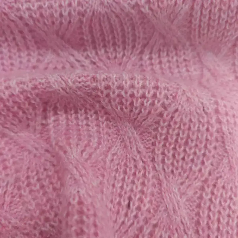China Yarn for Crop Top,Hoodie,Full-Zipper Cardigan (Sweater),Crop Top Pullover (Sweater) Mossy Yarn Fancy Yarn Recycled Polyester Polyester Spandex Pink color buy from China wholesaler bulk order at wholesale price free worldwide shipping Alibaba