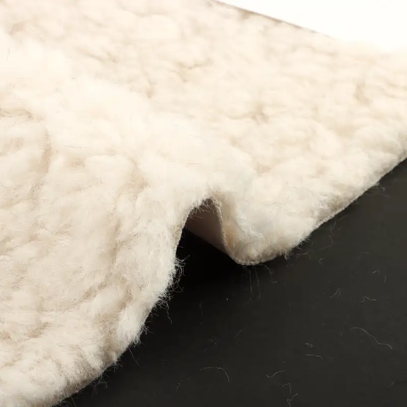 China Fabric for Jackets,Overcoat Sherpa Knit Fabric Polyester white color buy from China wholesaler bulk order at wholesale price free worldwide shipping Alibaba