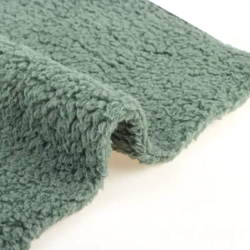 China Fabric for Hoodie,Pajamas Double-side fleece Knit Fabric Polyester Spandex orange color buy from China wholesaler bulk order at wholesale price free worldwide shipping Alibaba