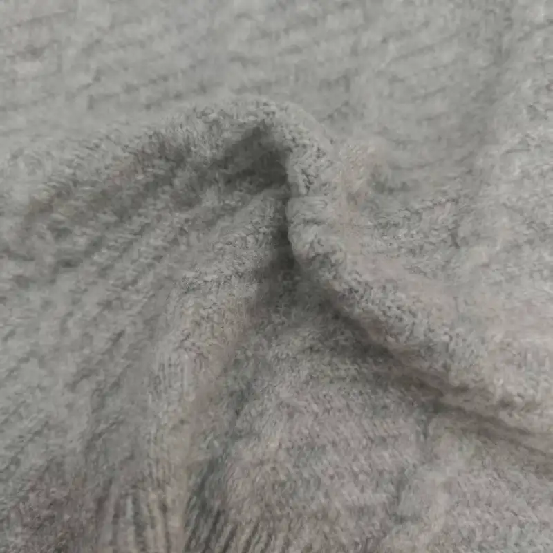 China Yarn for Open Cardigan (Sweater),Round Neck Pullover (Sweater),Crop Top Pullover (Sweater) Mossy Yarn Fancy Yarn Recycled Polyester Polyester Spandex Wool Gray color buy from China wholesaler bulk order at wholesale price free worldwide shipping Alibaba