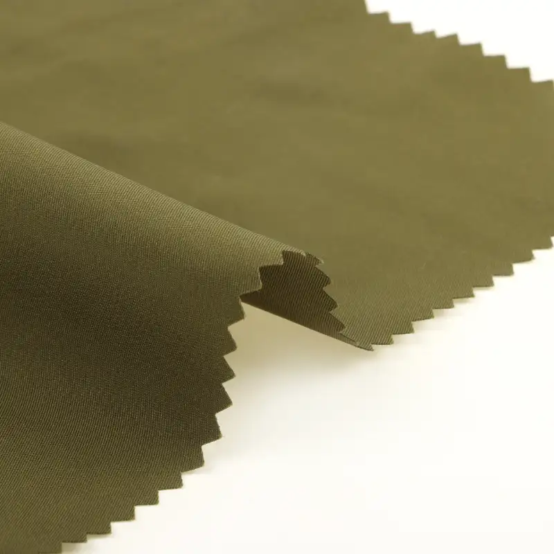 China Fabric for Skirt,Trench Coat,Tracksuits Twill Synthetic Woven Fabric Nylon Olive Darkorchid color buy from China wholesaler bulk order at wholesale price free worldwide shipping Alibaba