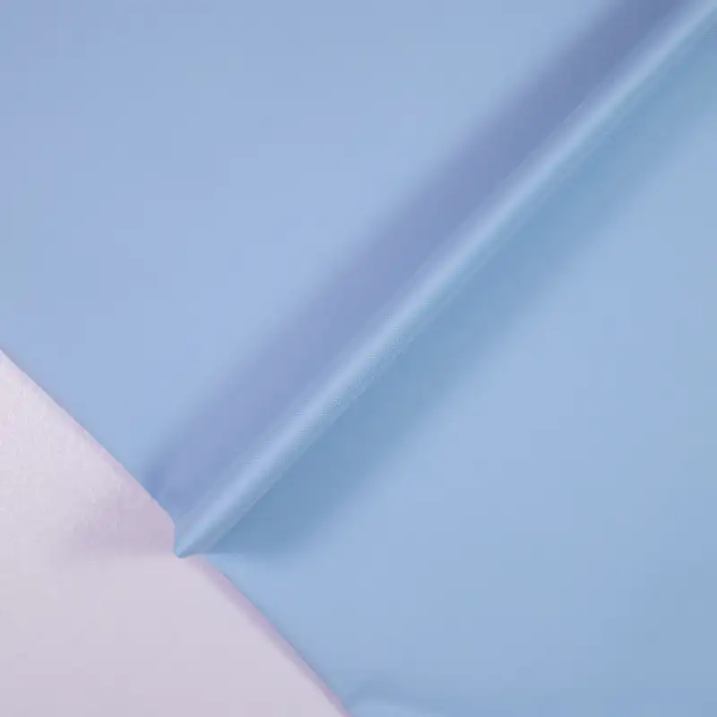 China Fabric for Shirt,Puff Sleeve Ruched Dress,Puffball Strappy Dress,Tank Midi Dress Polyester/Rayon Plain Woven Blended Fabric Cotton Nylon Elastane BLUE color buy from China wholesaler bulk order at wholesale price free worldwide shipping Alibaba