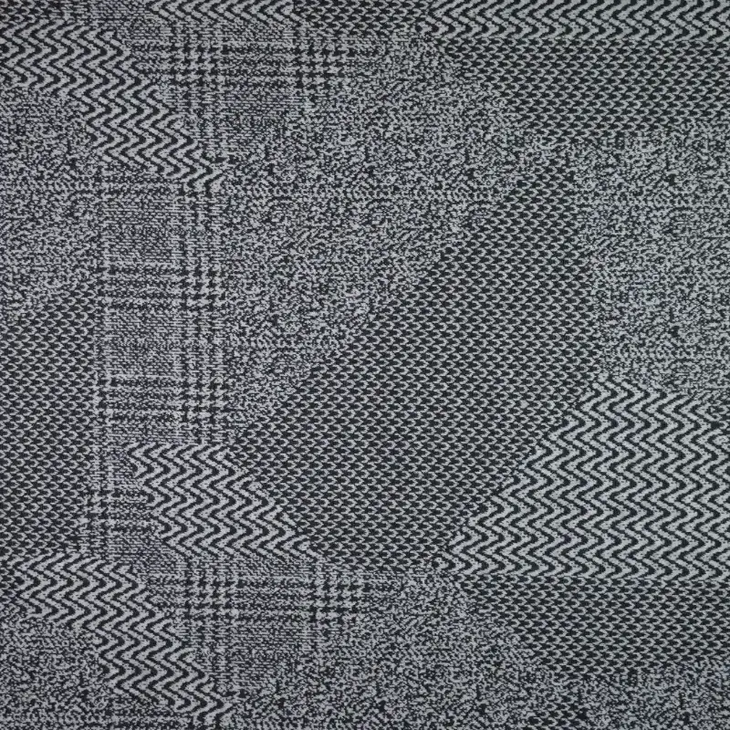 China Fabric for Jackets Jacquard Knit Fabric Polyester Spandex white&black color buy from China wholesaler bulk order at wholesale price free worldwide shipping Alibaba