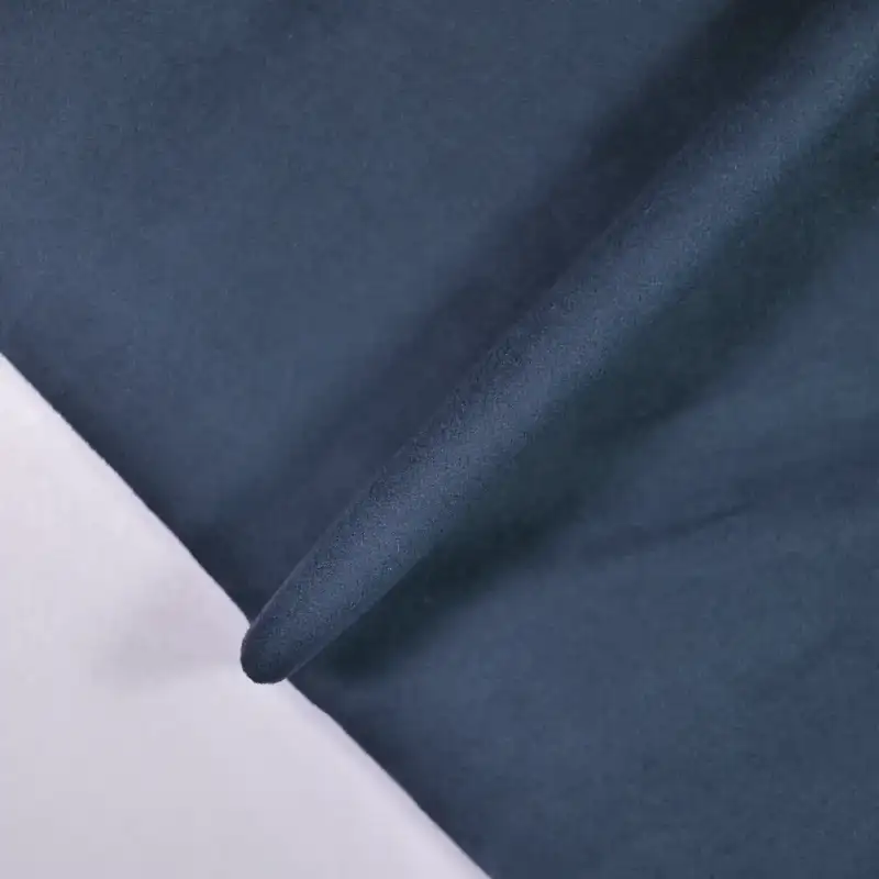 China Fabric for Jackets,Trench Coat,Overcoat Woven Suede Synthetic Woven Fabric Polyester black blue color buy from China wholesaler bulk order at wholesale price free worldwide shipping Alibaba