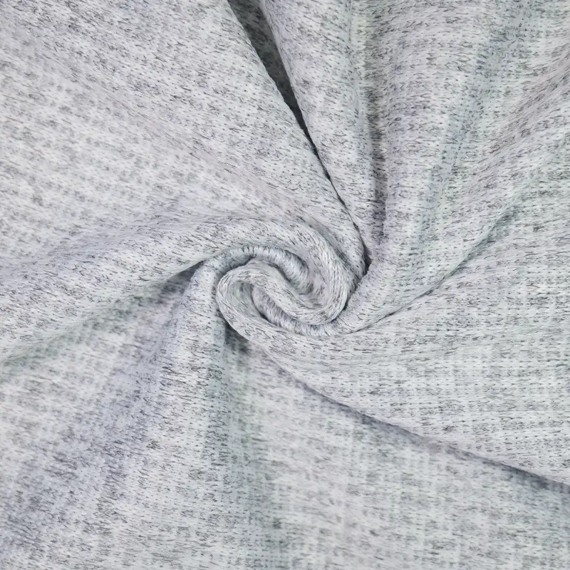 China Fabric for Jackets,Hoodie,Trench Coat,Overcoat,Open Waistcoat Hacci Knit Fabric Polyester grey color buy from China wholesaler bulk order at wholesale price free worldwide shipping Alibaba