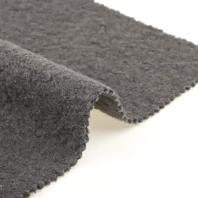 China Fabric for Pants,Jackets,Overcoat,Suit Boiled Woolen Fabric Woolen Wool Polyester grey color buy from China wholesaler bulk order at wholesale price free worldwide shipping Alibaba