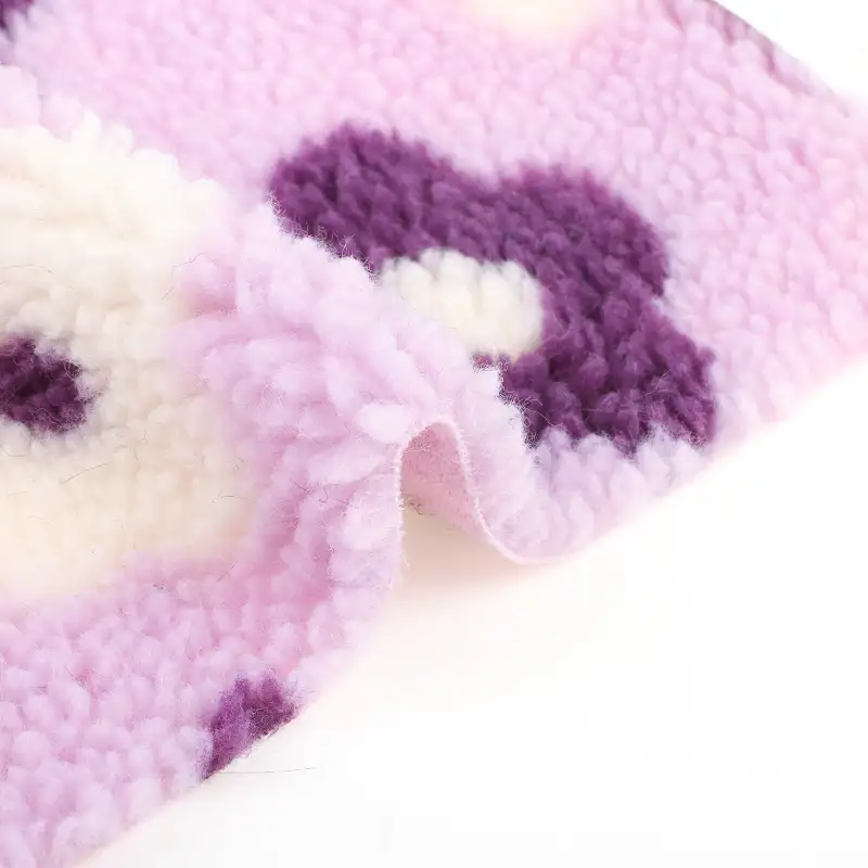 China Fabric for Jackets,Overcoat Sherpa Knit Fabric Polyester printing color buy from China wholesaler bulk order at wholesale price free worldwide shipping Alibaba