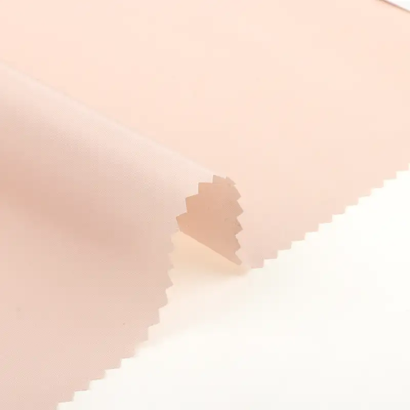 China Fabric for Jackets,Tracksuits Polyester Imitation Memory Fabric Synthetic Woven Fabric Polyester pink color buy from China wholesaler bulk order at wholesale price free worldwide shipping Alibaba