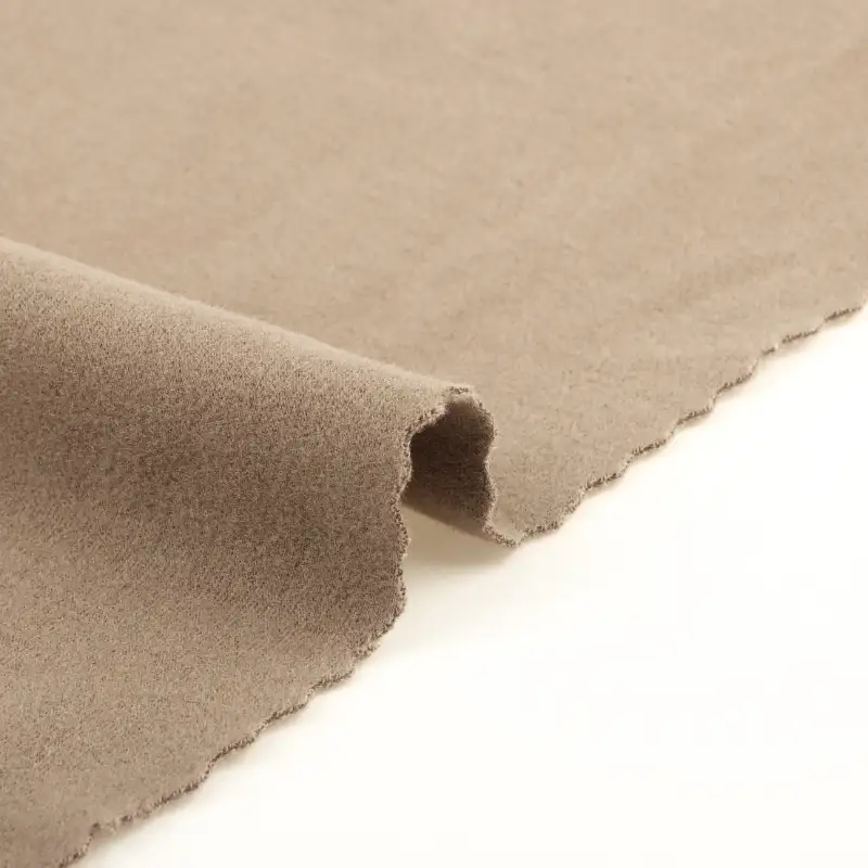 China Fabric for Lingerie,Loungewear,Long Sleeve Base Layer Top Ponte Roma Knit Fabric Polyester Rayon Spandex Camel color buy from China wholesaler bulk order at wholesale price free worldwide shipping Alibaba