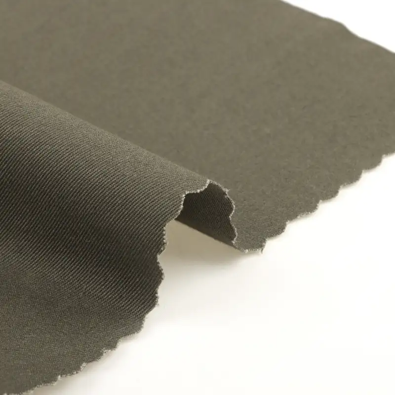 China Fabric for Pants,Jackets,Skirt,Trench Coat Cotton Twill Natural Woven Fabric Cotton Olive color buy from China wholesaler bulk order at wholesale price free worldwide shipping Alibaba