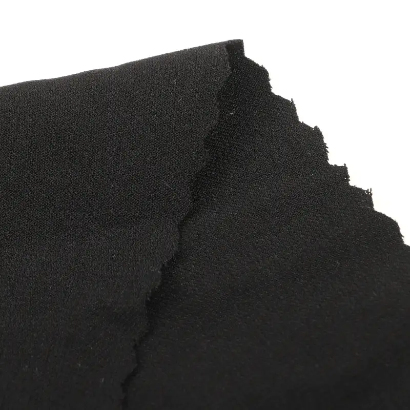 China Fabric for Pants,Polo Shirt,Skirt Twill Synthetic Woven Fabric Polyester black color buy from China wholesaler bulk order at wholesale price free worldwide shipping Alibaba
