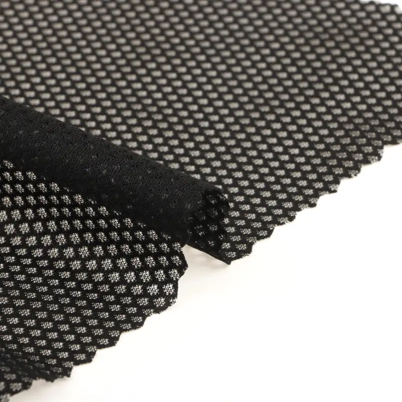 China Fabric for Blouse,Lingerie Mesh Knit Fabric Nylon Purple color buy from China wholesaler bulk order at wholesale price free worldwide shipping Alibaba