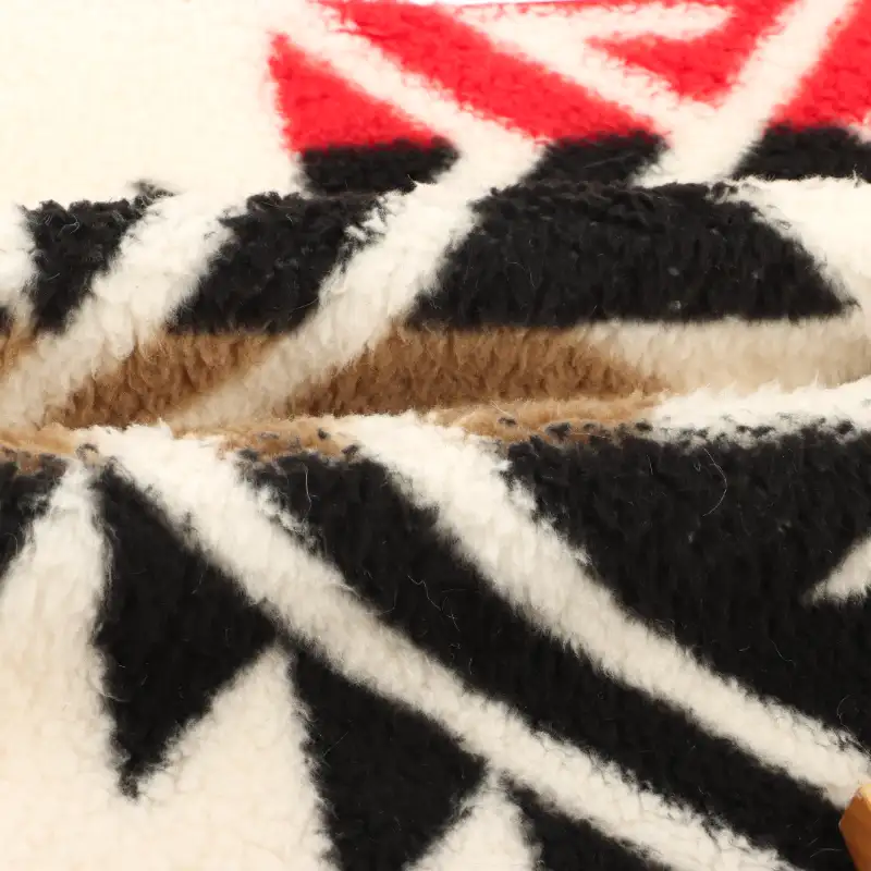 China Fabric for Jackets,Overcoat,Loungewear Double-side fleece Knit Fabric Polyester printing color buy from China wholesaler bulk order at wholesale price free worldwide shipping Alibaba