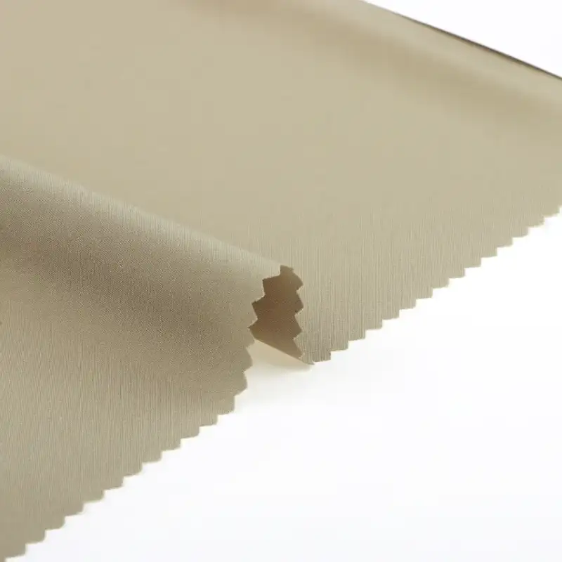 China Fabric for Down Jacket,Padded Jacket Polyester Pongee Synthetic Woven Fabric Polyester khaki color buy from China wholesaler bulk order at wholesale price free worldwide shipping Alibaba