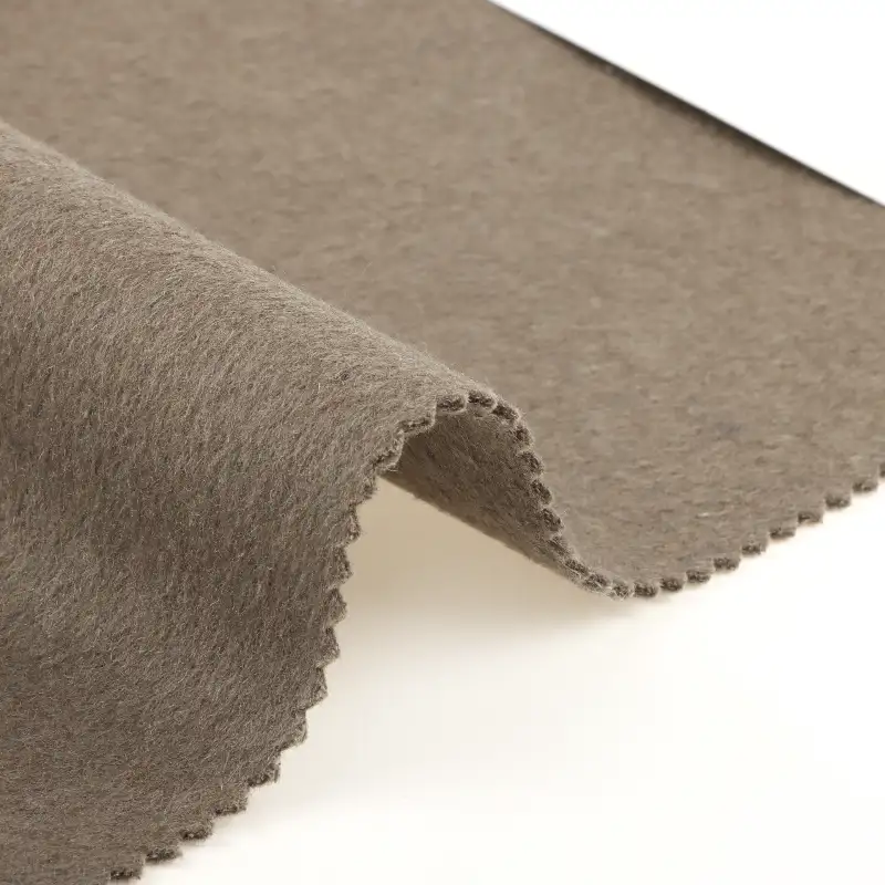 China Fabric for Blazer,Skirt,Suit Woolen Overcoat Woolen Polyester Brown color buy from China wholesaler bulk order at wholesale price free worldwide shipping Alibaba