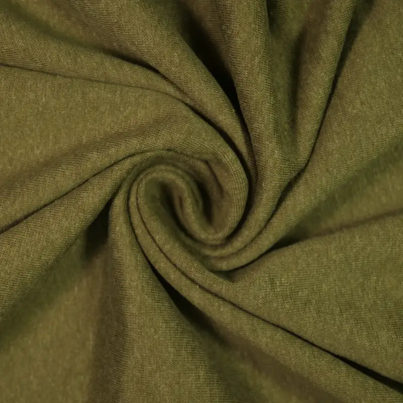 China Fabric for Shirt,Blouse,Trench Coat,Strap Midi Dress Rib Knit Fabric Tencel Flax Cotton Elastane green color buy from China wholesaler bulk order at wholesale price free worldwide shipping Alibaba