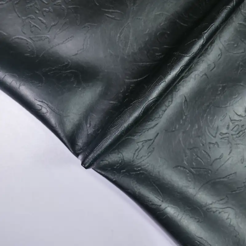 China Fabric for Jackets,Skirt,Overcoat Fake Fur Synthetic Woven Fabric Polyurethane----PU BLACK color buy from China wholesaler bulk order at wholesale price free worldwide shipping Alibaba