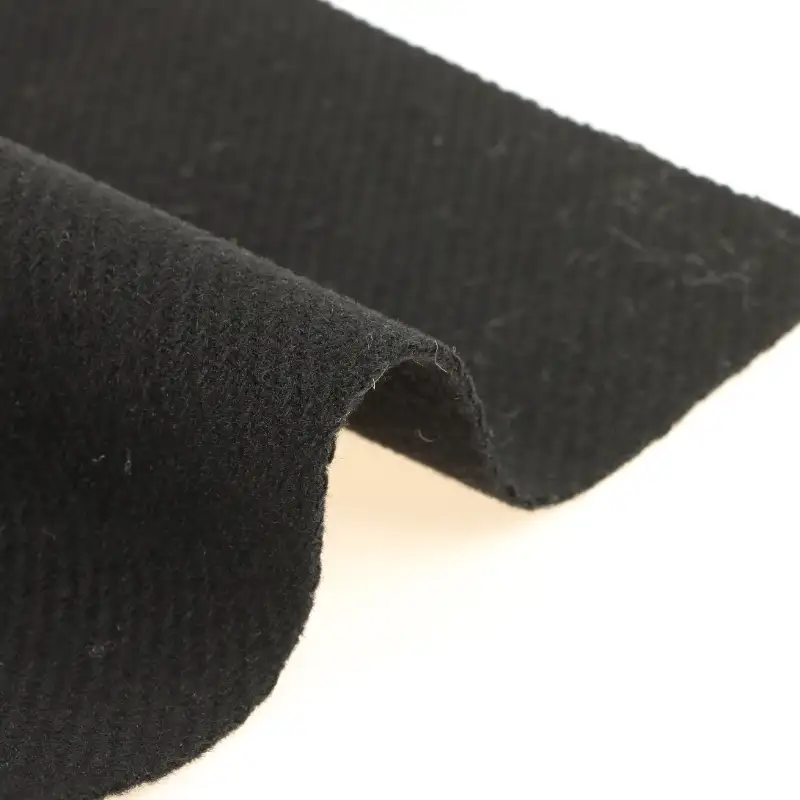 China Fabric for Pants,Jackets,Overcoat,Hoodie  (Sweater) Woolen Twill Woolen Other Wool black color buy from China wholesaler bulk order at wholesale price free worldwide shipping Alibaba