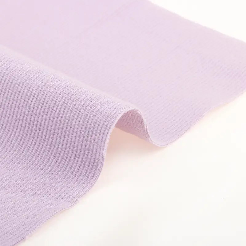 China Fabric for Tank Top,Crop Top,Hoodie Rib Knit Fabric Polyester Spandex Blue color buy from China wholesaler bulk order at wholesale price free worldwide shipping Alibaba