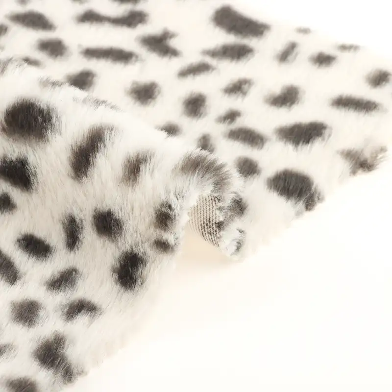 China Fabric for Jackets,Hoodie,Overcoat Fake Fur Knit Fabric Polyester white color buy from China wholesaler bulk order at wholesale price free worldwide shipping Alibaba