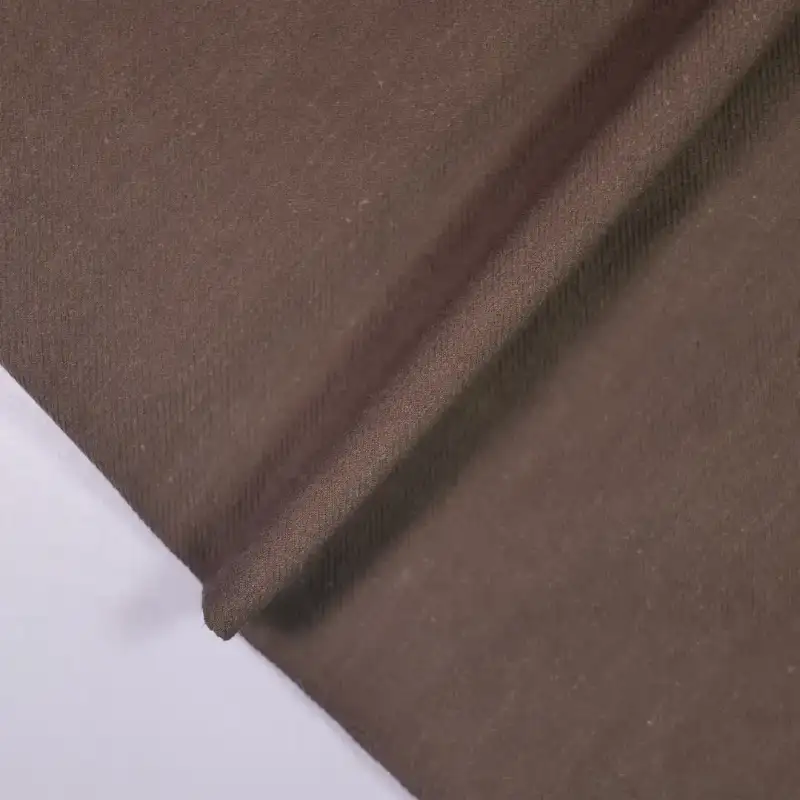 China Fabric for Shirt,Pants,Trench Coat,Open Waistcoat Twill Woven Blended Fabric Tencel Nylon Flax Cotton Spandex brown color buy from China wholesaler bulk order at wholesale price free worldwide shipping Alibaba